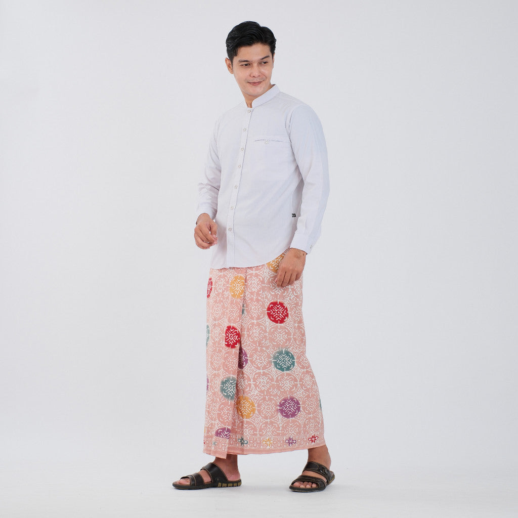 Sarung Batik Cap Pastel Colet Rayon Surya Teja SPC-7
