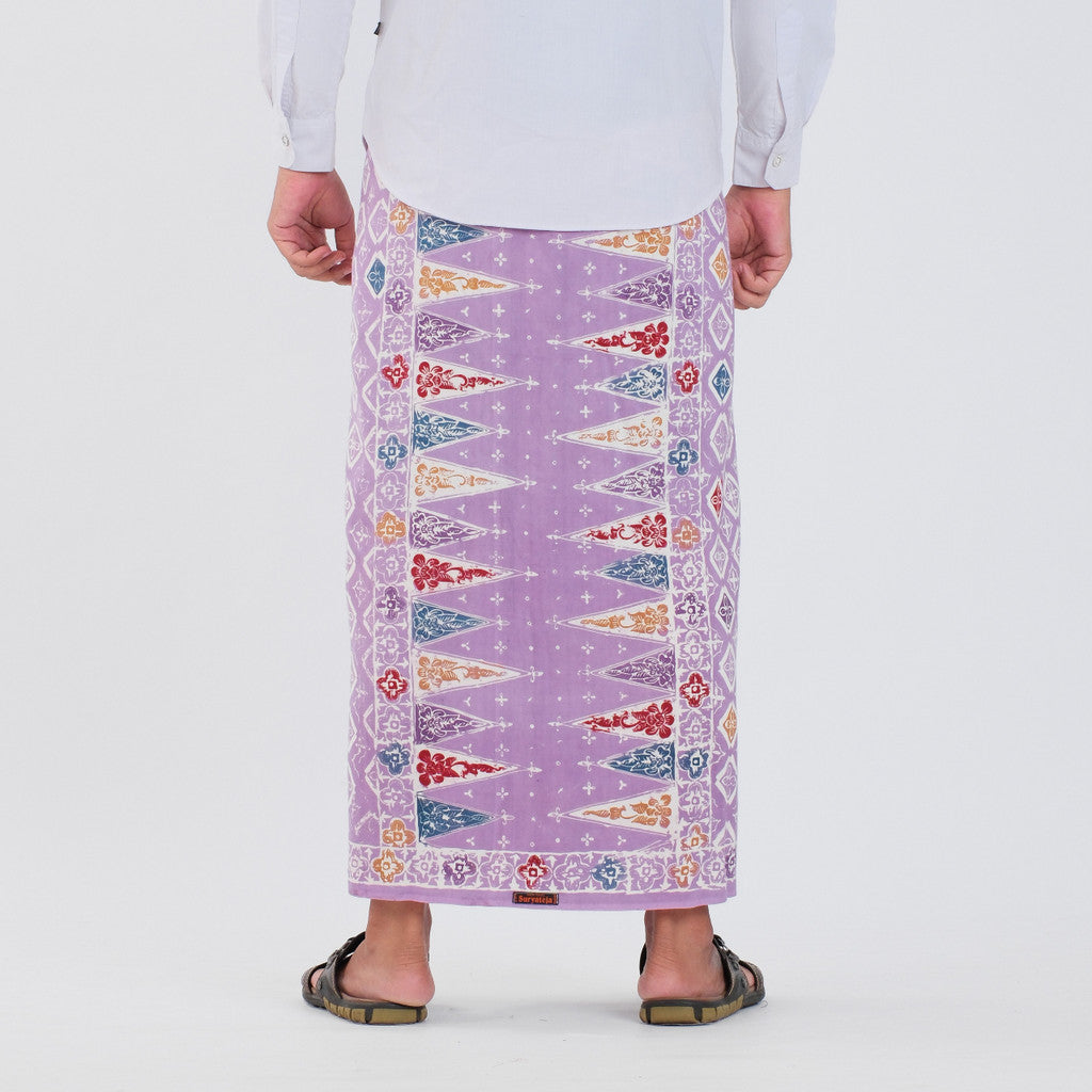 Sarung Batik Cap Pastel Colet Rayon Surya Teja SPC-15