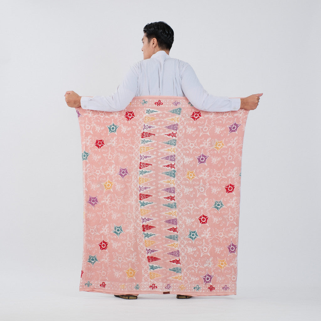 Sarung Batik Cap Pastel Colet Rayon Surya Teja SPC-2