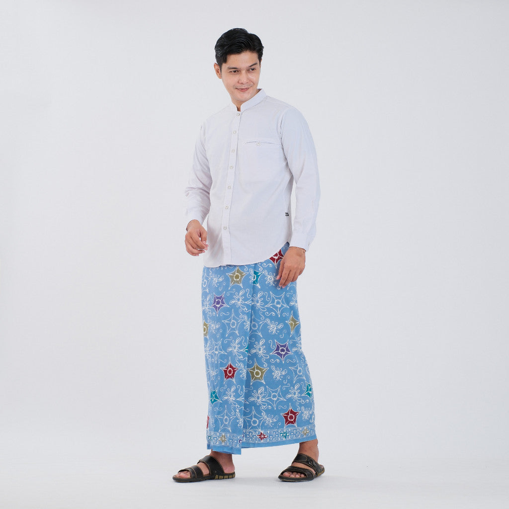 Sarung Batik Cap Pastel Colet Rayon Surya Teja SPC-3