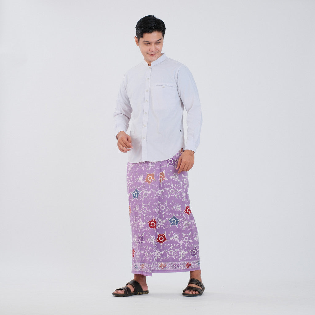 Sarung Batik Cap Pastel Colet Rayon Surya Teja SPC-5