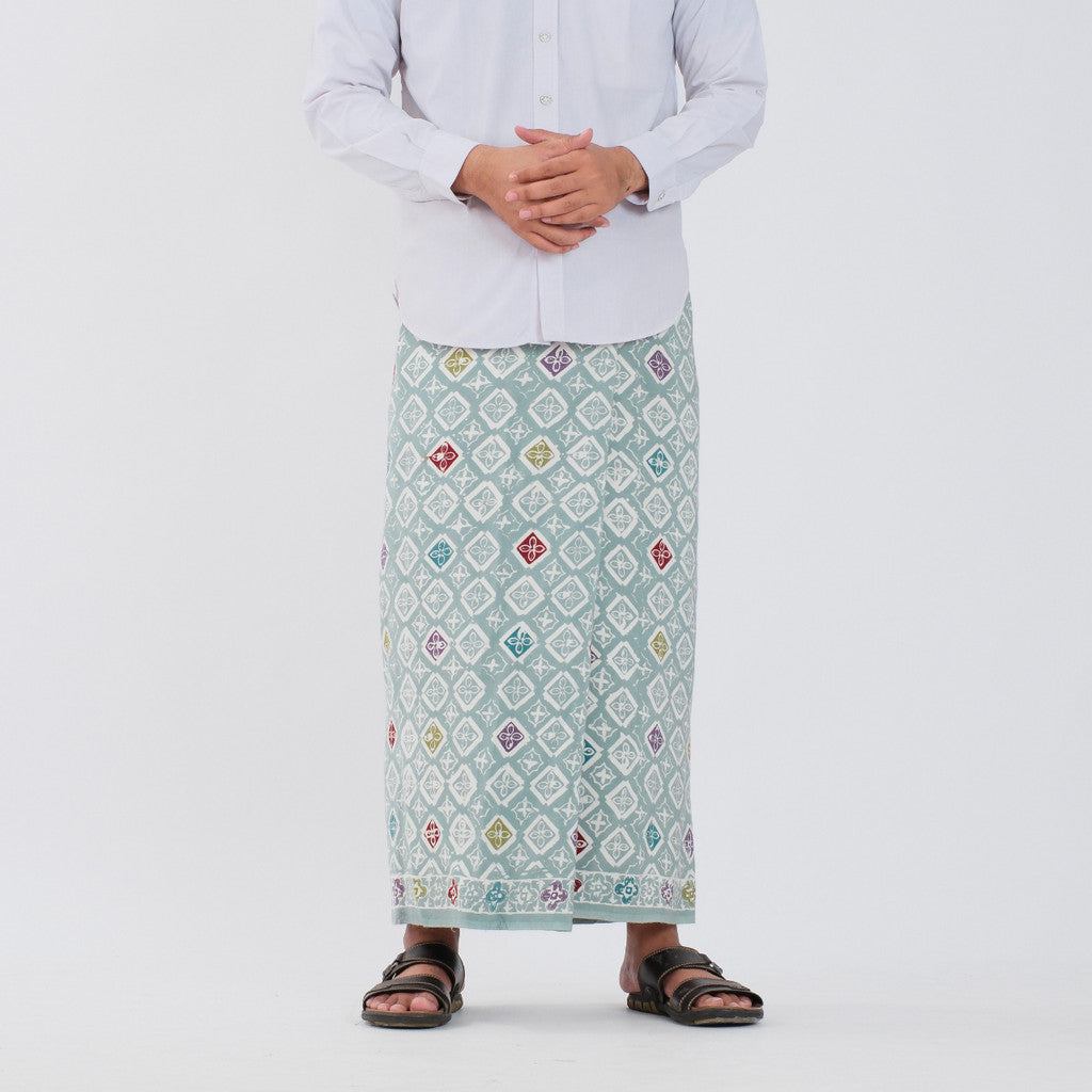 Sarung Batik Cap Pastel Colet Rayon Surya Teja SPC-14