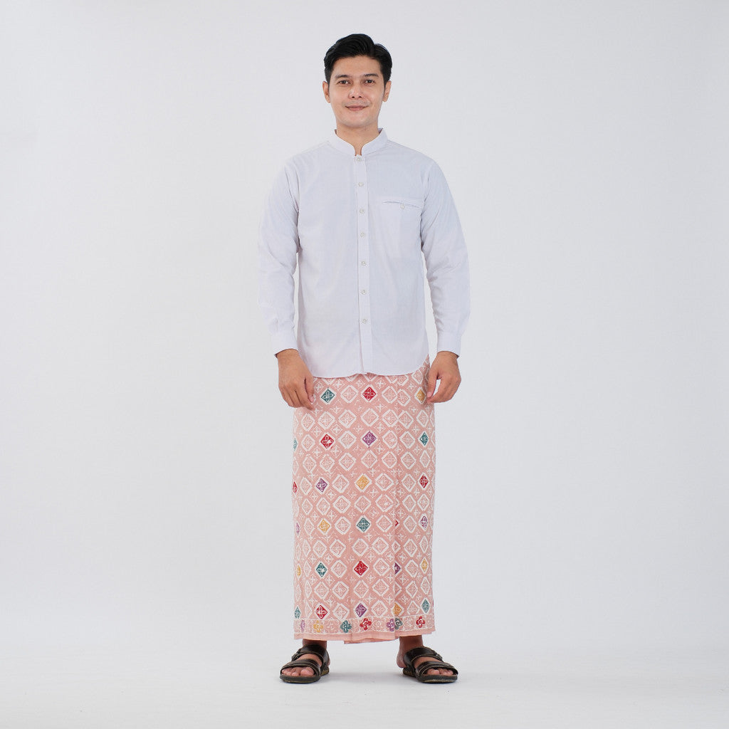Sarung Batik Cap Pastel Colet Rayon Surya Teja SPC-12