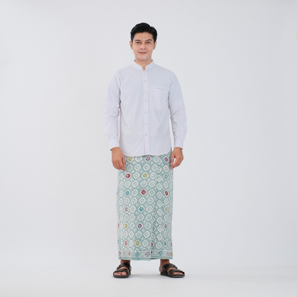 Sarung Batik Cap Pastel Colet Rayon Surya Teja SPC-14