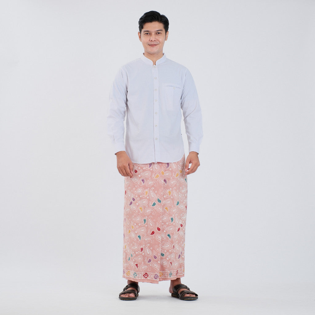 Sarung Batik Cap Pastel Colet Rayon Surya Teja SPC-17