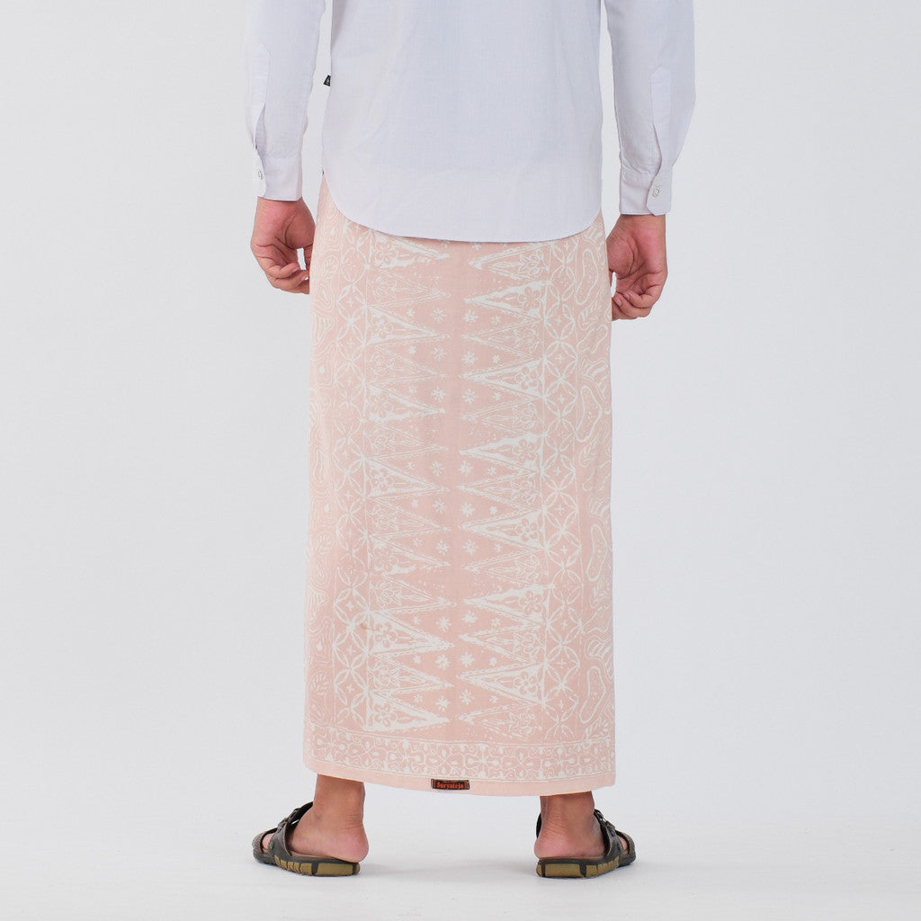Sarung Batik Cap Pastel Monokrom Rayon Surya Teja SPM-6
