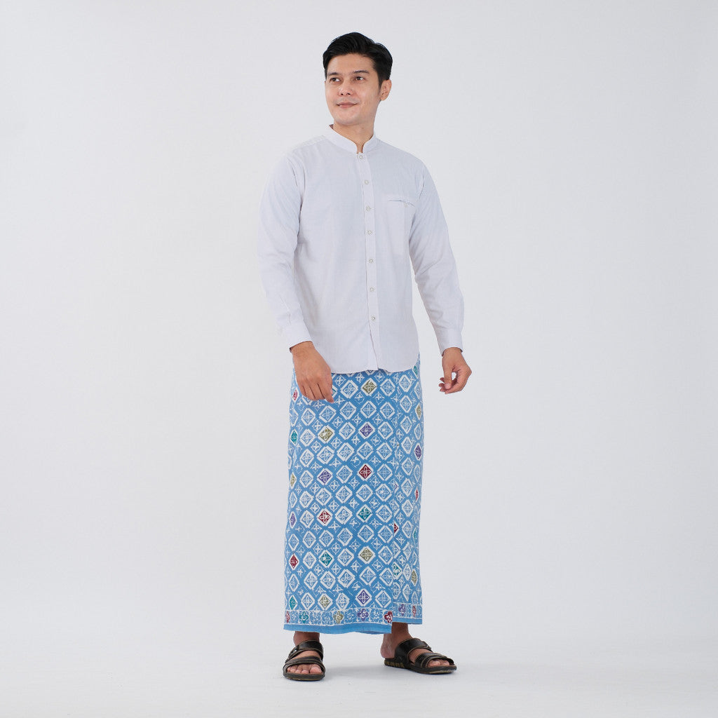 Sarung Batik Cap Pastel Colet Rayon Surya Teja SPC-13