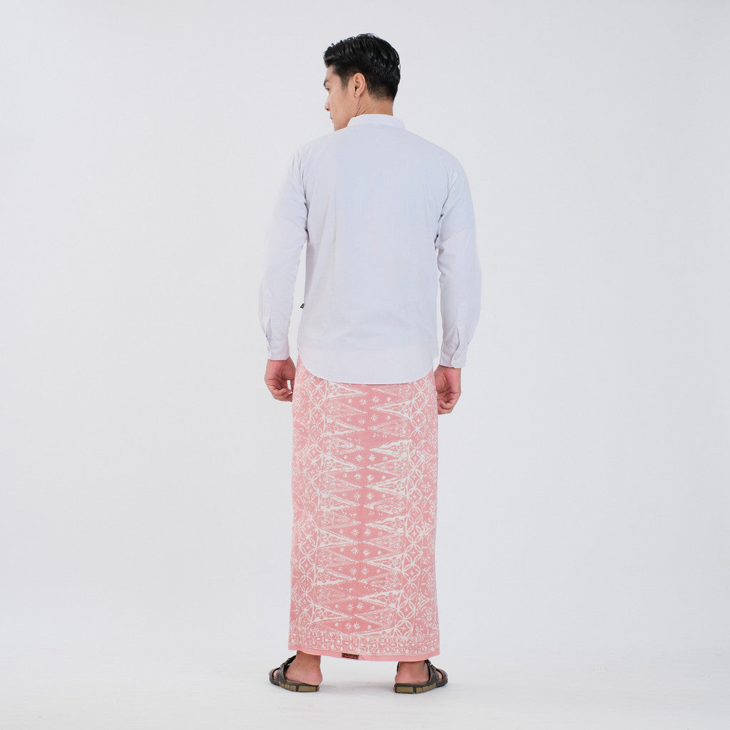Sarung Batik Cap Pastel Monokrom Rayon Surya Teja SPM-4