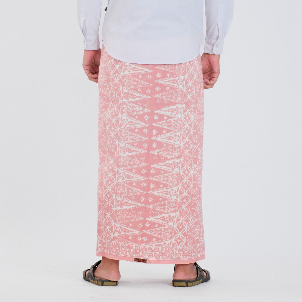 Sarung Batik Cap Pastel Monokrom Rayon Surya Teja SPM-4