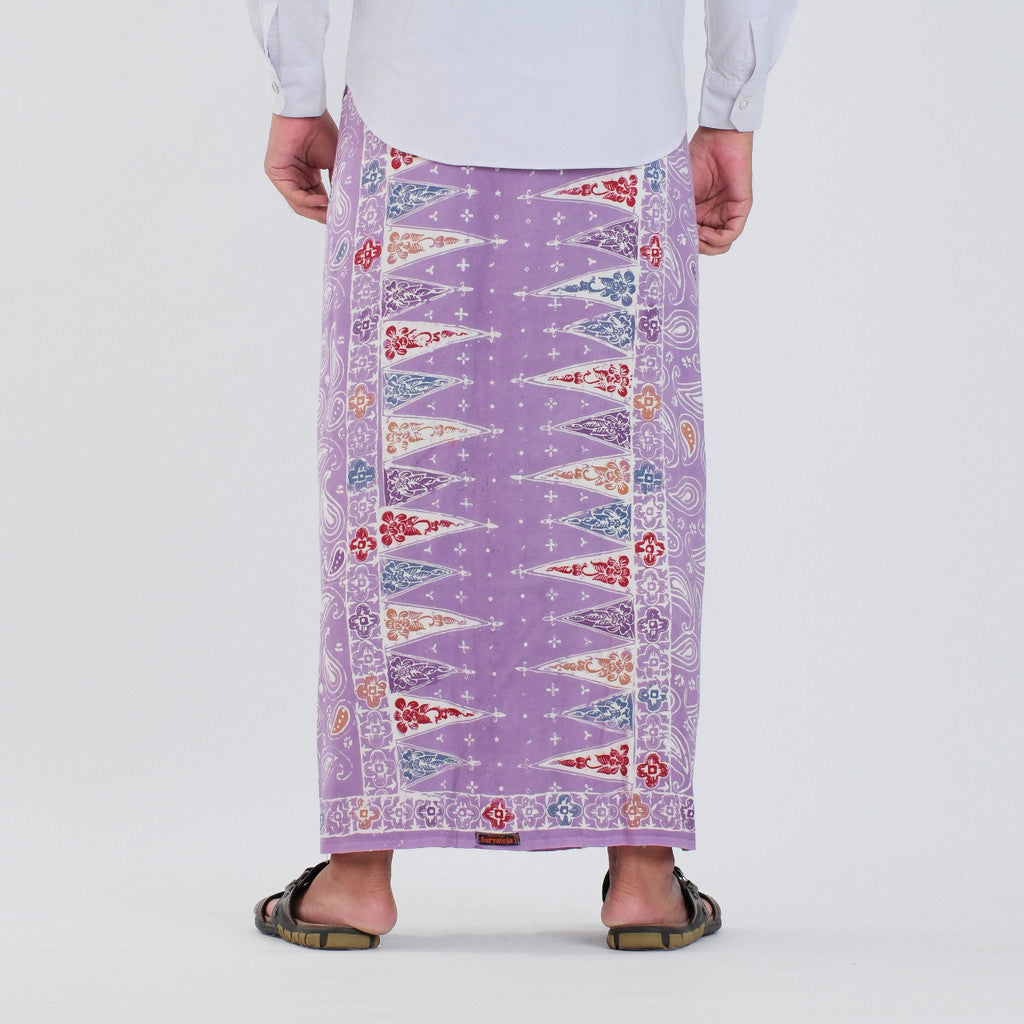 Sarung Batik Cap Pastel Colet Rayon Surya Teja SPC-20