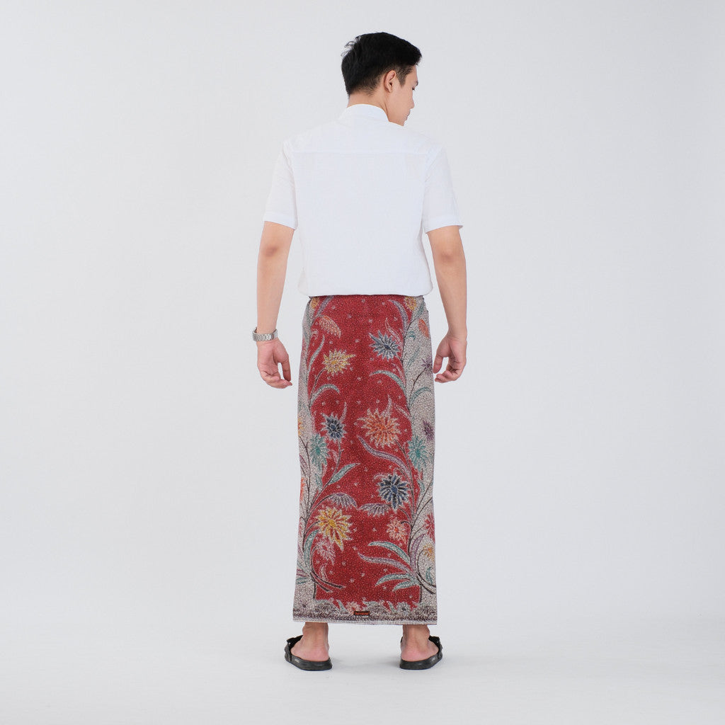 Sarung Batik Tulis Asli Pekalongan Katun Premium Surya Teja Pria Dewasa SBT-1