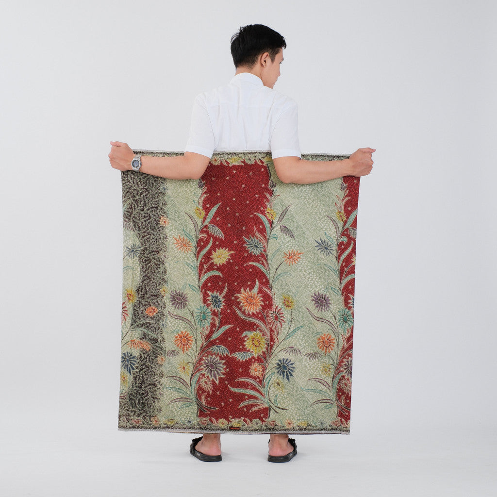Sarung Batik Tulis Asli Pekalongan Katun Premium Surya Teja Pria Dewasa SBT-3