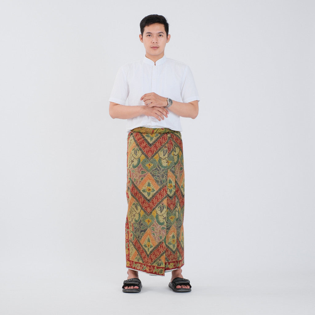 Sarung Batik Tulis Asli Pekalongan Katun Premium Surya Teja Pria Dewasa SBT-9