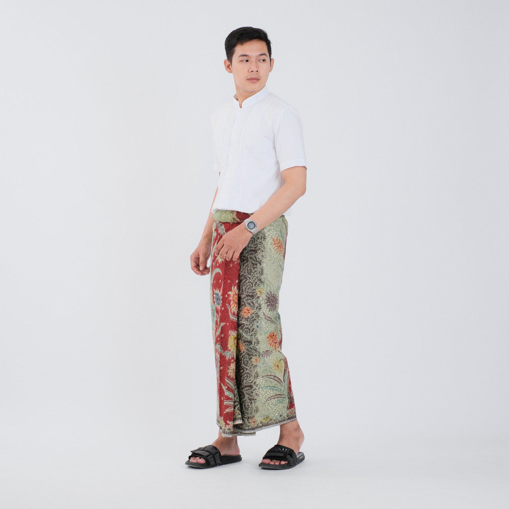 Sarung Batik Tulis Asli Pekalongan Katun Premium Surya Teja Pria Dewasa SBT-3