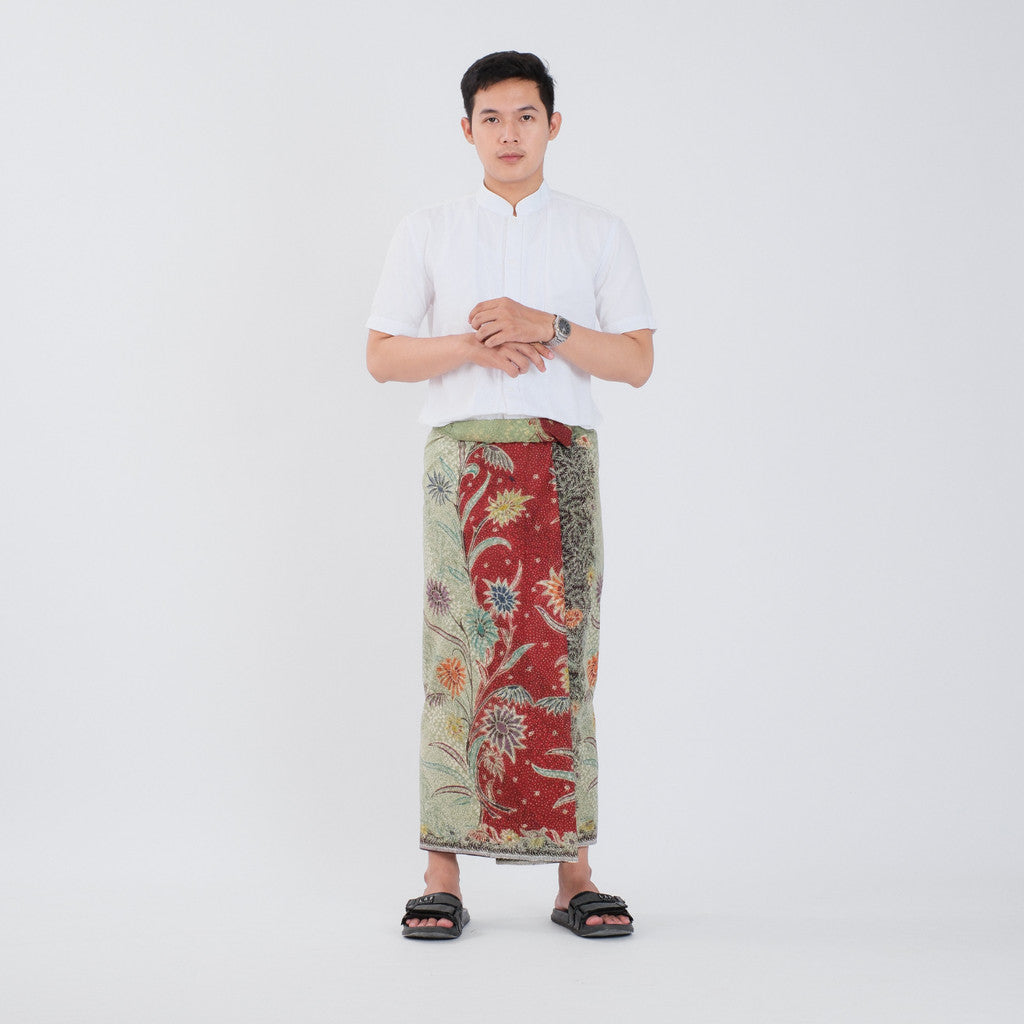 Sarung Batik Tulis Asli Pekalongan Katun Premium Surya Teja Pria Dewasa SBT-3
