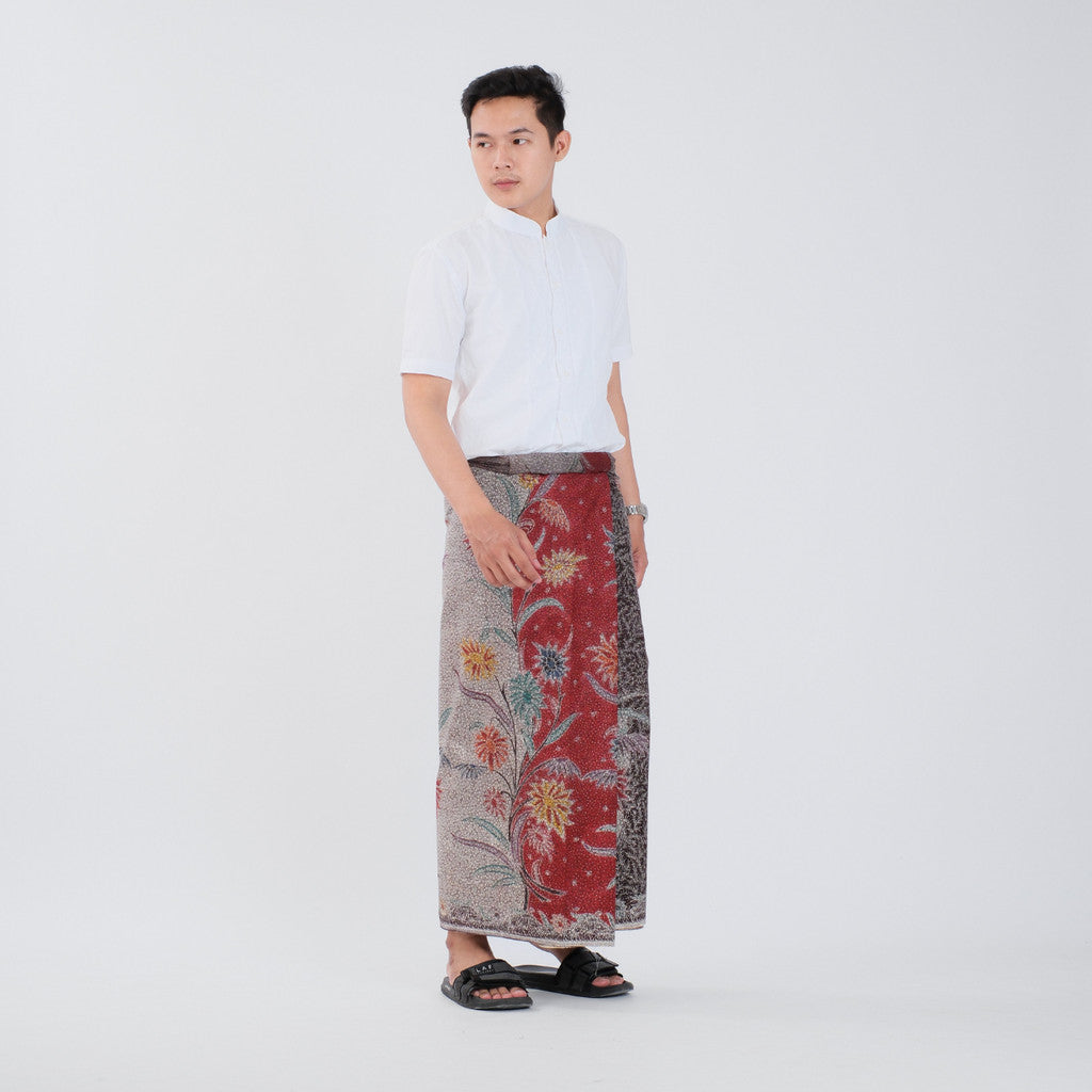 Sarung Batik Tulis Asli Pekalongan Katun Premium Surya Teja Pria Dewasa SBT-1