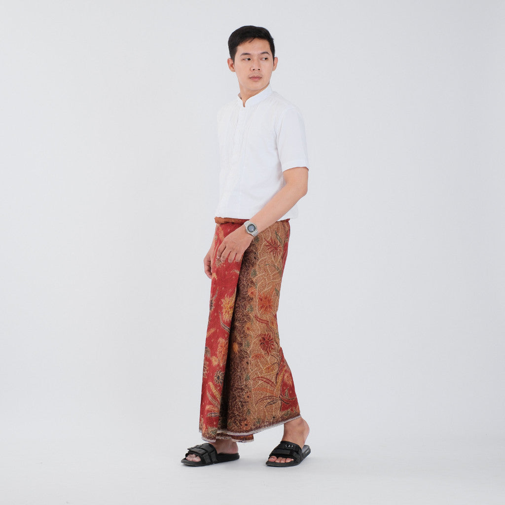 Sarung Batik Tulis Asli Pekalongan Katun Premium Surya Teja Pria Dewasa SBT-5