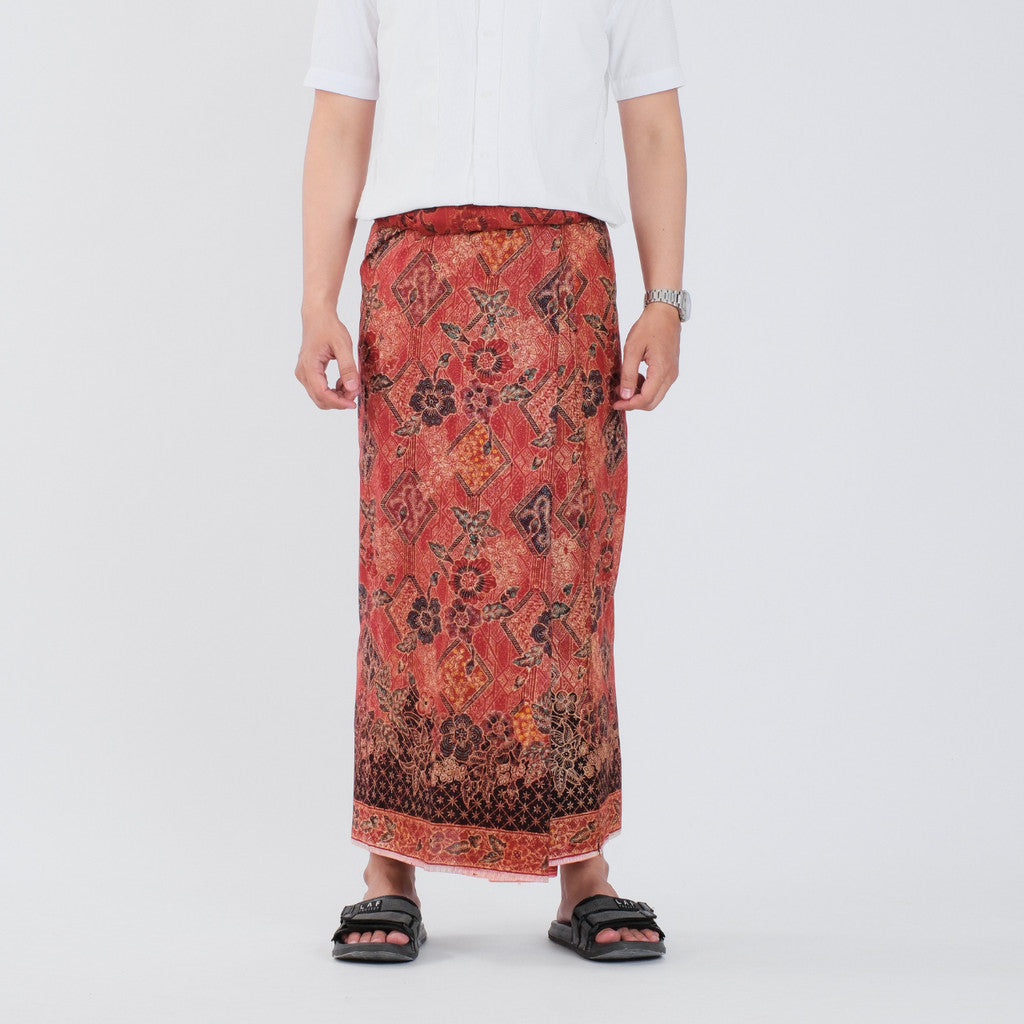 Sarung Batik Tulis Asli Pekalongan Katun Premium Surya Teja Pria Dewasa SBT-12