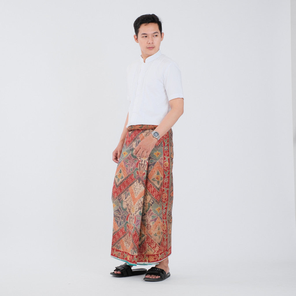 Sarung Batik Tulis Asli Pekalongan Katun Premium Surya Teja Pria Dewasa SBT-7