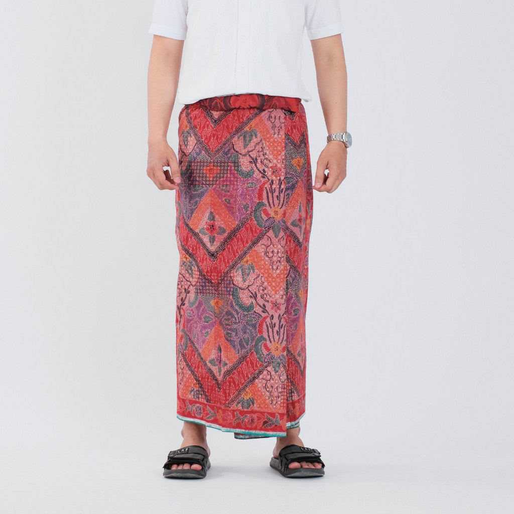 Sarung Batik Tulis Asli Pekalongan Katun Premium Surya Teja Pria Dewasa SBT-8