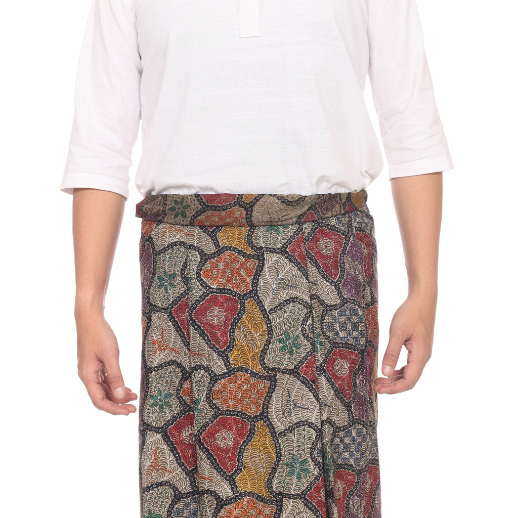Sarung Batik Tulis Asli Pekalongan Katun Premium Surya Teja Pria Dewasa SBT-19