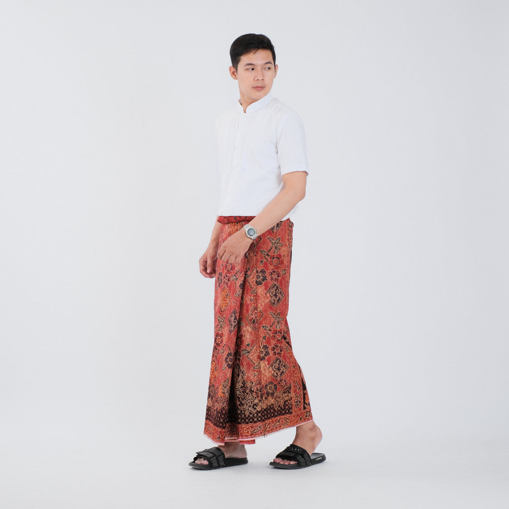 Sarung Batik Tulis Asli Pekalongan Katun Premium Surya Teja Pria Dewasa SBT-12