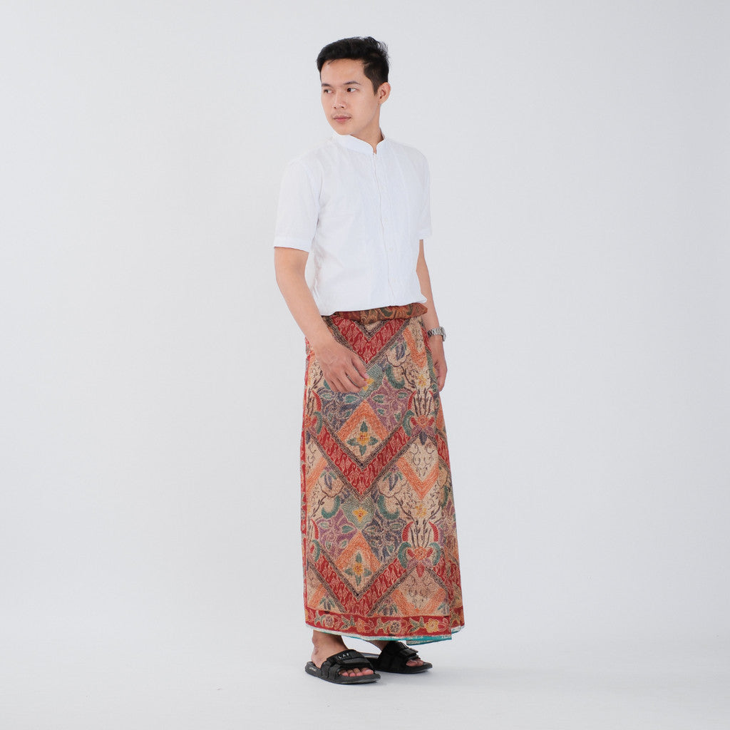 Sarung Batik Tulis Asli Pekalongan Katun Premium Surya Teja Pria Dewasa SBT-7