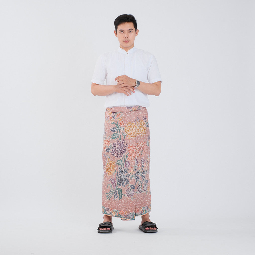 Sarung Batik Tulis Asli Pekalongan Katun Premium Surya Teja Pria Dewasa SBT-18