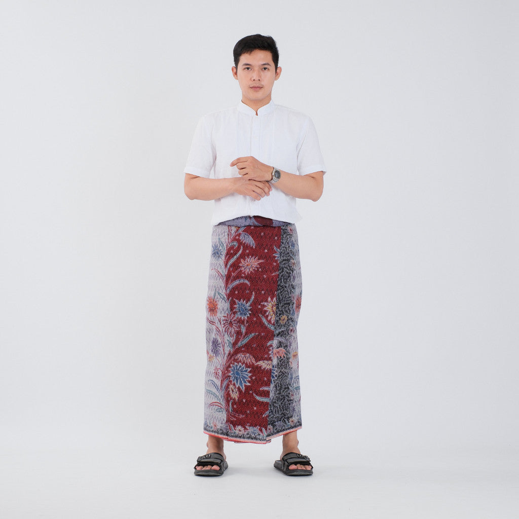 Sarung Batik Tulis Asli Pekalongan Katun Premium Surya Teja Pria Dewasa SBT-6