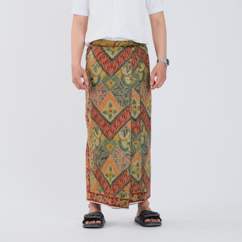 Sarung Batik Tulis Asli Pekalongan Katun Premium Surya Teja Pria Dewasa SBT-9