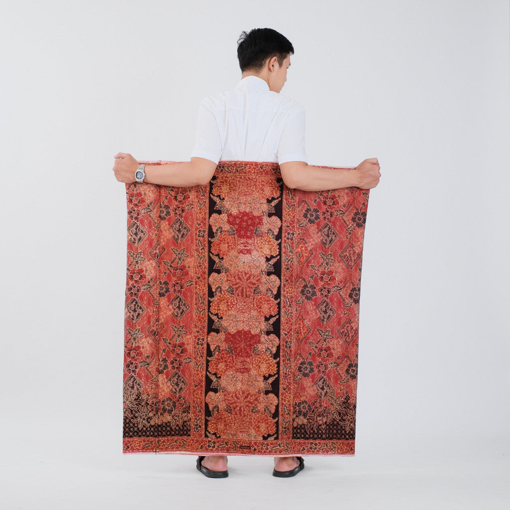 Sarung Batik Tulis Asli Pekalongan Katun Premium Surya Teja Pria Dewasa SBT-12