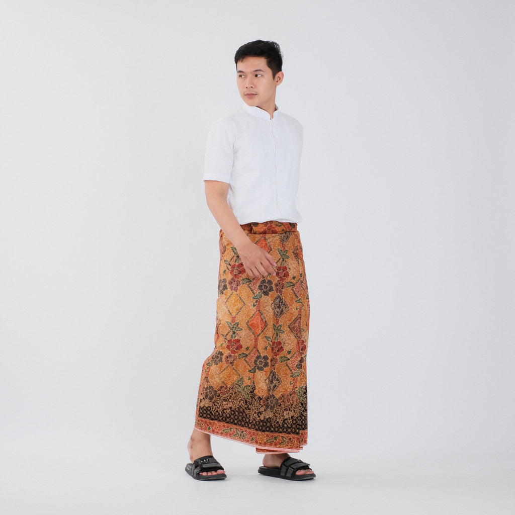 Sarung Batik Tulis Asli Pekalongan Katun Premium Surya Teja Pria Dewasa SBT-15