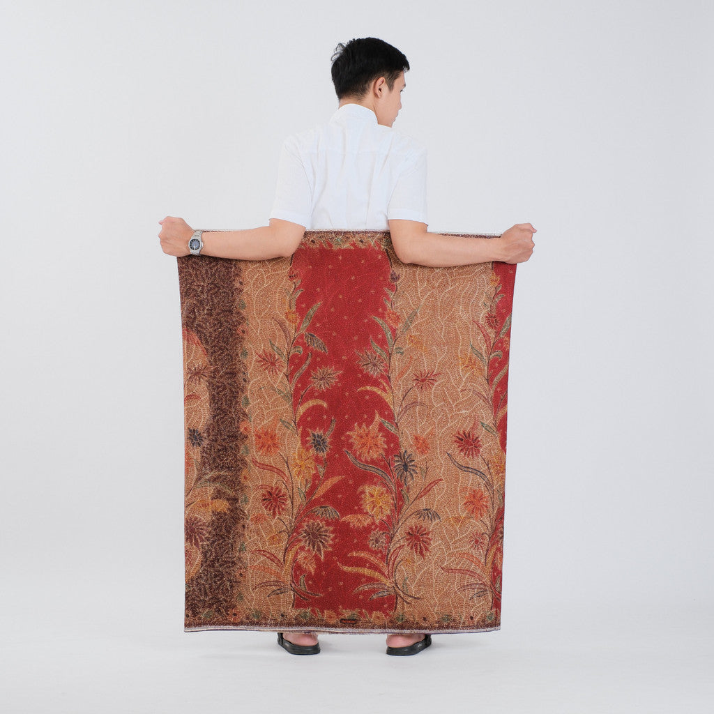 Sarung Batik Tulis Asli Pekalongan Katun Premium Surya Teja Pria Dewasa SBT-5
