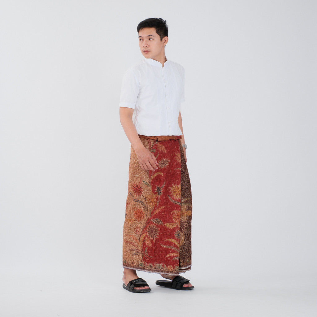 Sarung Batik Tulis Asli Pekalongan Katun Premium Surya Teja Pria Dewasa SBT-5