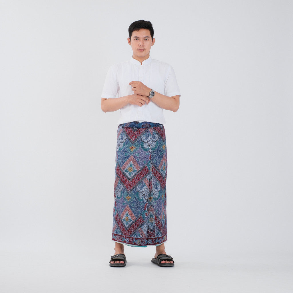 Sarung Batik Tulis Asli Pekalongan Katun Premium Surya Teja Pria Dewasa SBT-10