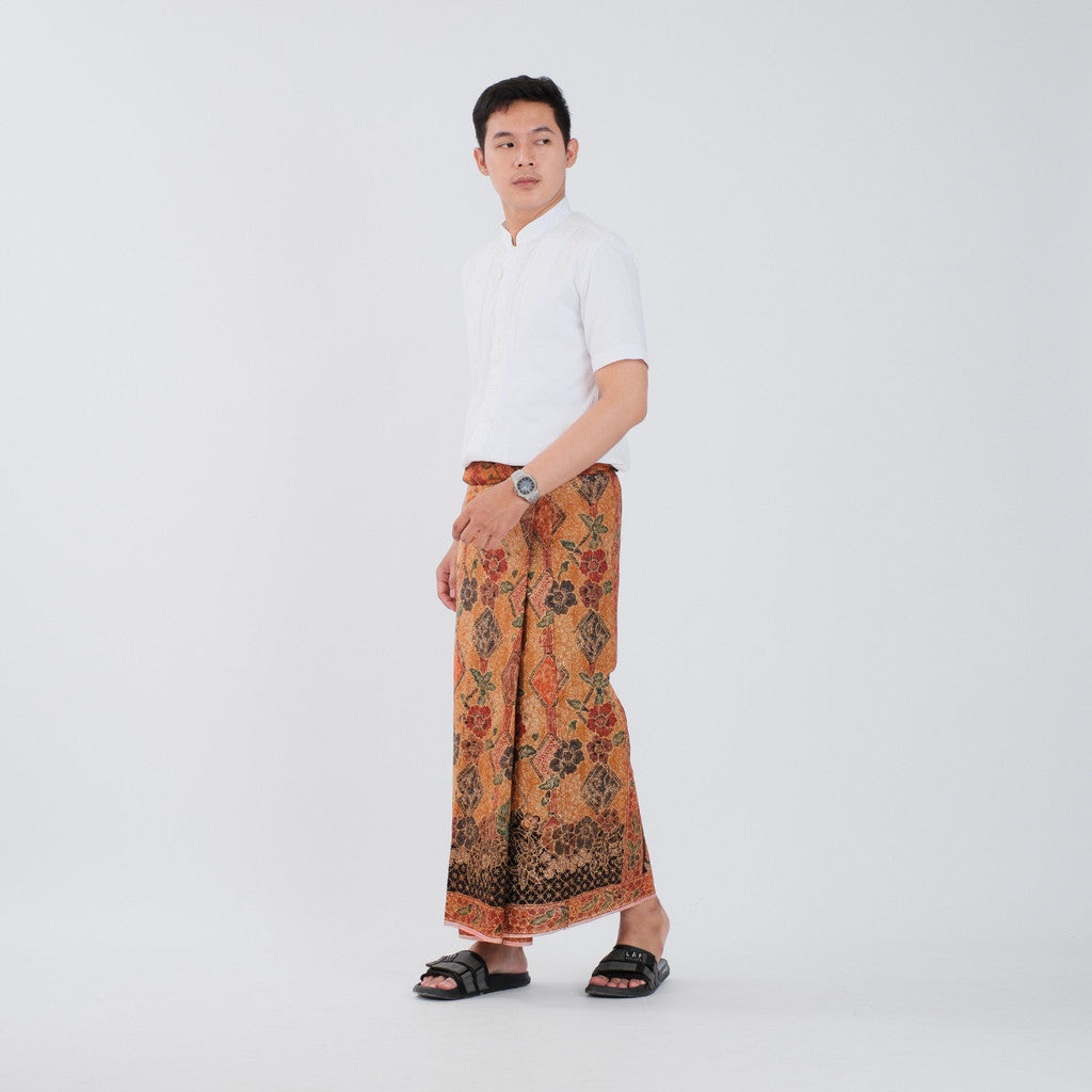 Sarung Batik Tulis Asli Pekalongan Katun Premium Surya Teja Pria Dewasa SBT-15