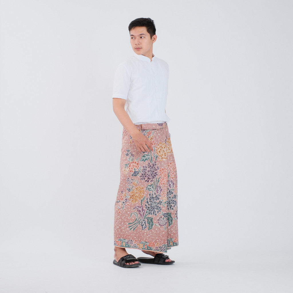 Sarung Batik Tulis Asli Pekalongan Katun Premium Surya Teja Pria Dewasa SBT-18