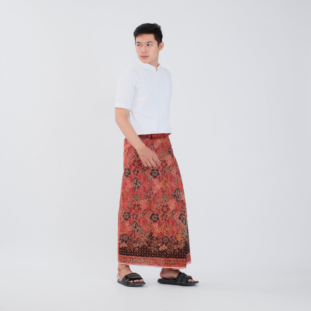 Sarung Batik Tulis Asli Pekalongan Katun Premium Surya Teja Pria Dewasa SBT-12