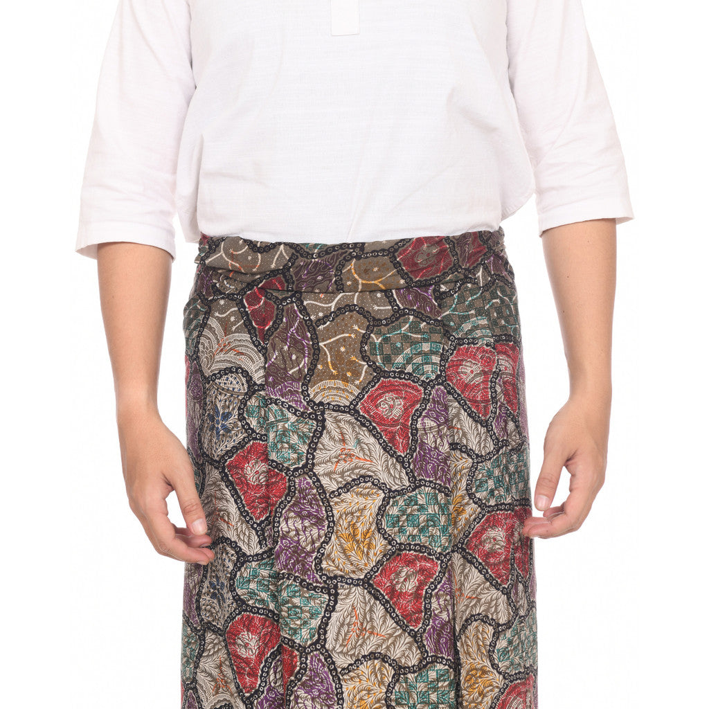 Sarung Batik Tulis Asli Pekalongan Katun Premium Surya Teja Pria Dewasa SBT-24