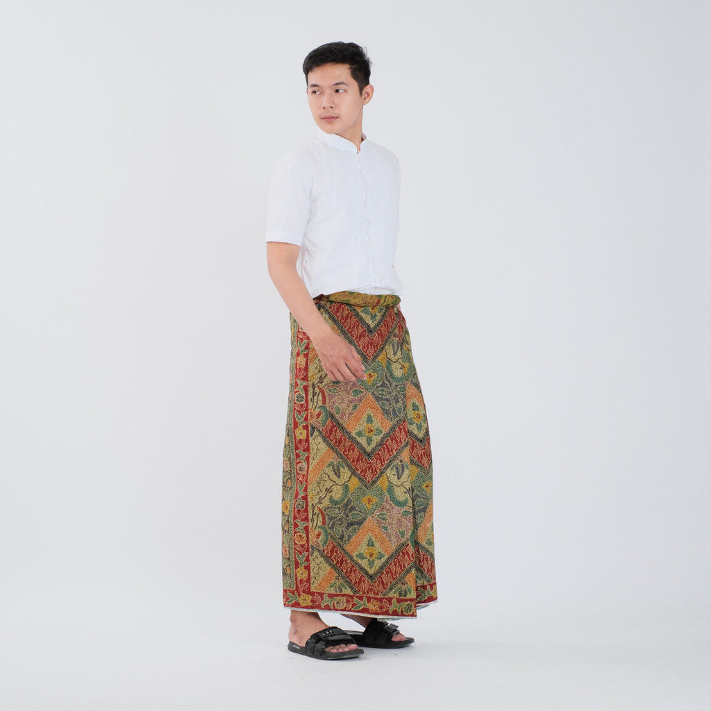 Sarung Batik Tulis Asli Pekalongan Katun Premium Surya Teja Pria Dewasa SBT-9