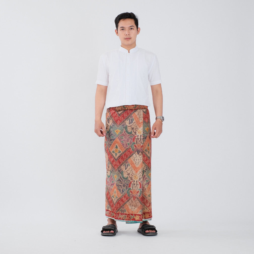 Sarung Batik Tulis Asli Pekalongan Katun Premium Surya Teja Pria Dewasa SBT-7