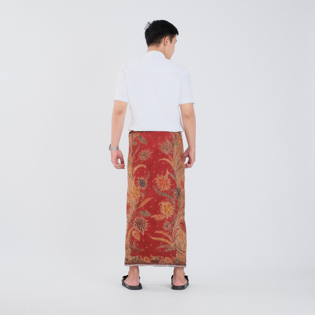 Sarung Batik Tulis Asli Pekalongan Katun Premium Surya Teja Pria Dewasa SBT-5