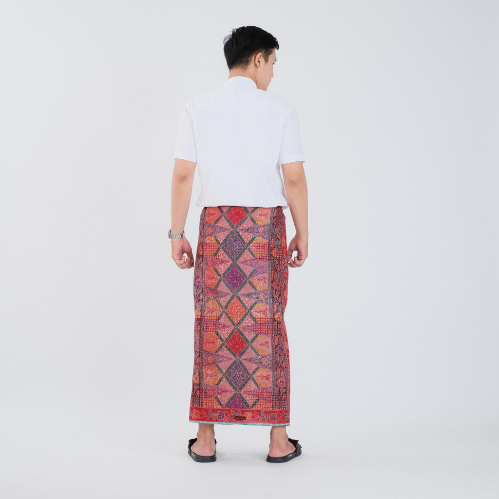 Sarung Batik Tulis Asli Pekalongan Katun Premium Surya Teja Pria Dewasa SBT-8