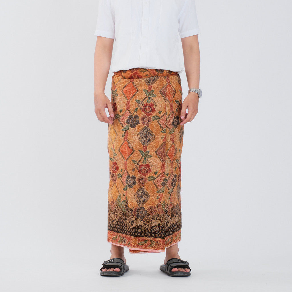 Sarung Batik Tulis Asli Pekalongan Katun Premium Surya Teja Pria Dewasa SBT-15