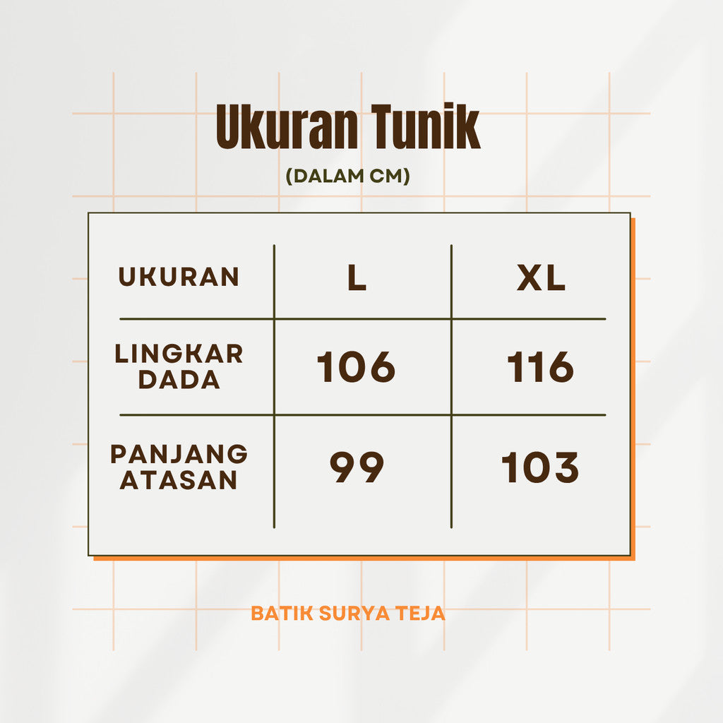 Tunik Batik Wanita Surya Teja - Bahan Rayon