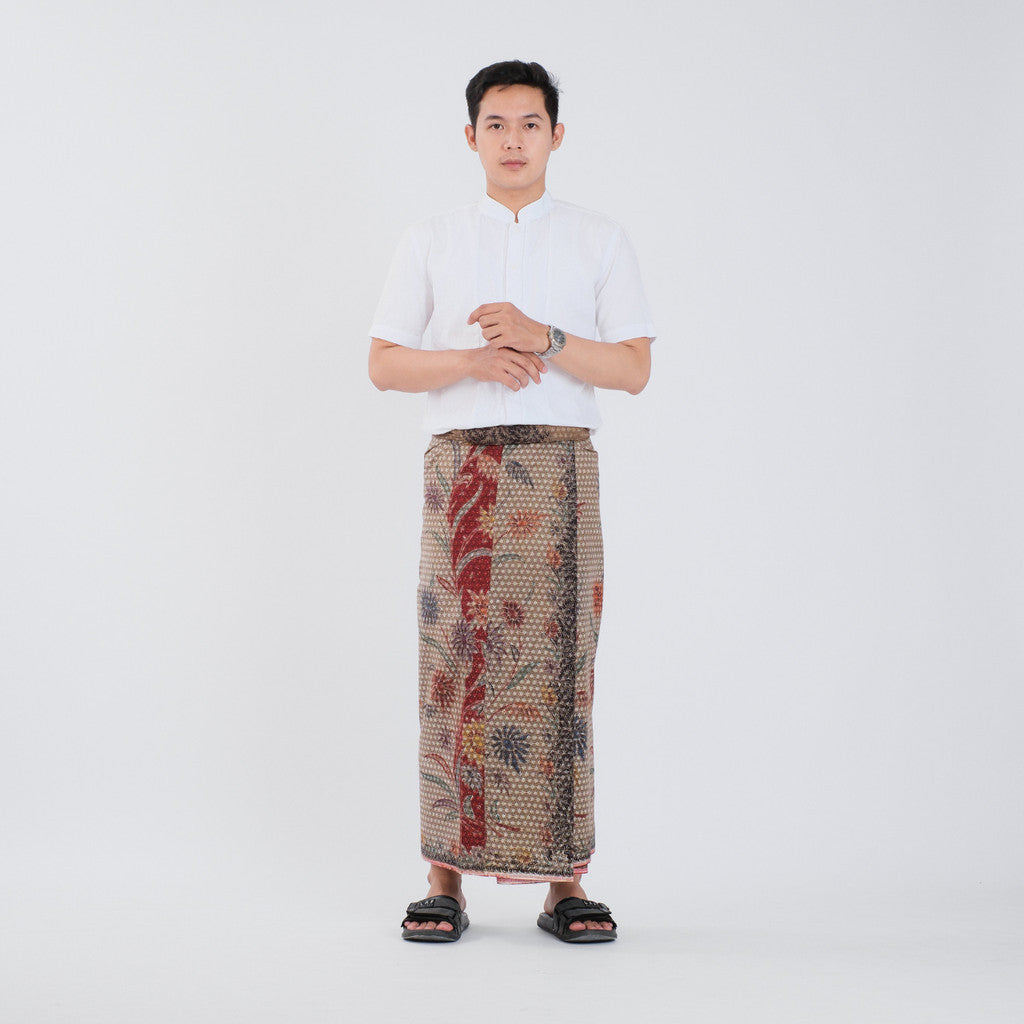 Sarung Batik Tulis Asli Pekalongan Katun Premium Surya Teja Pria Dewasa SBT-2