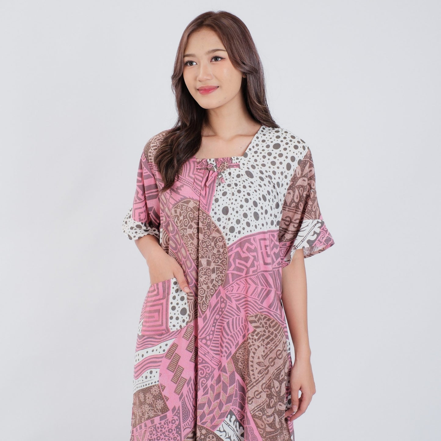 Daster Batik Kerut Rayon Premium - Batik Surya Teja (DSS 6-10)