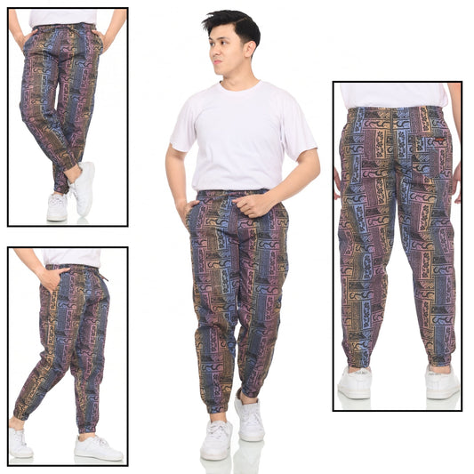 Celana Jogger Batik Dobby Premium - Batik Surya Teja (CJ 62-64)