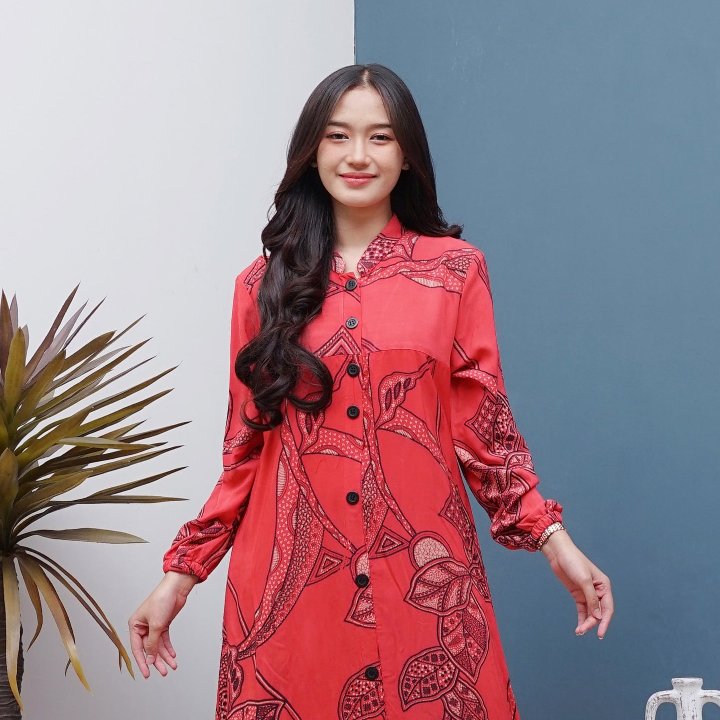 Gamis Batik Rayon Premium - Batik Surya Teja (GB 1-5)