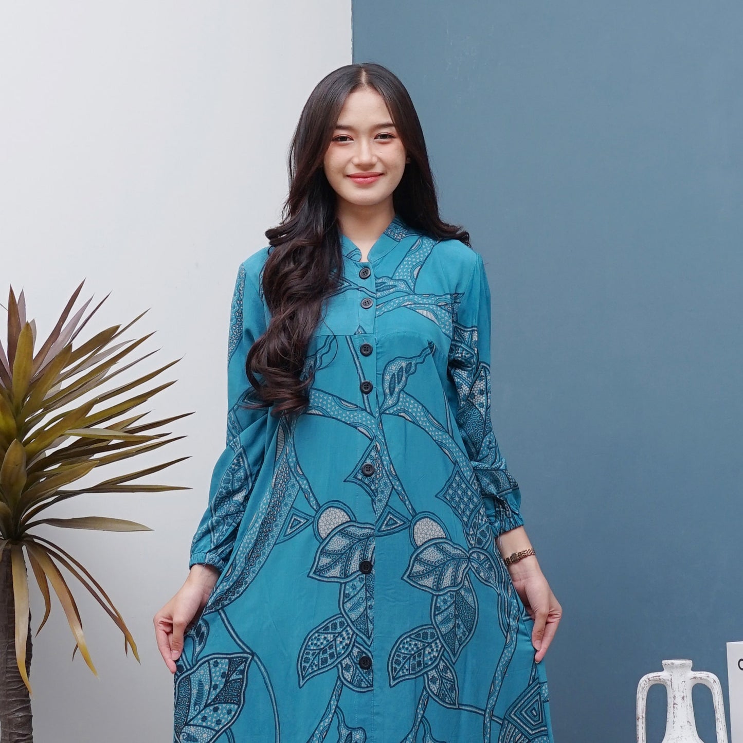 Gamis Batik Rayon Premium - Batik Surya Teja (GB 1-5)